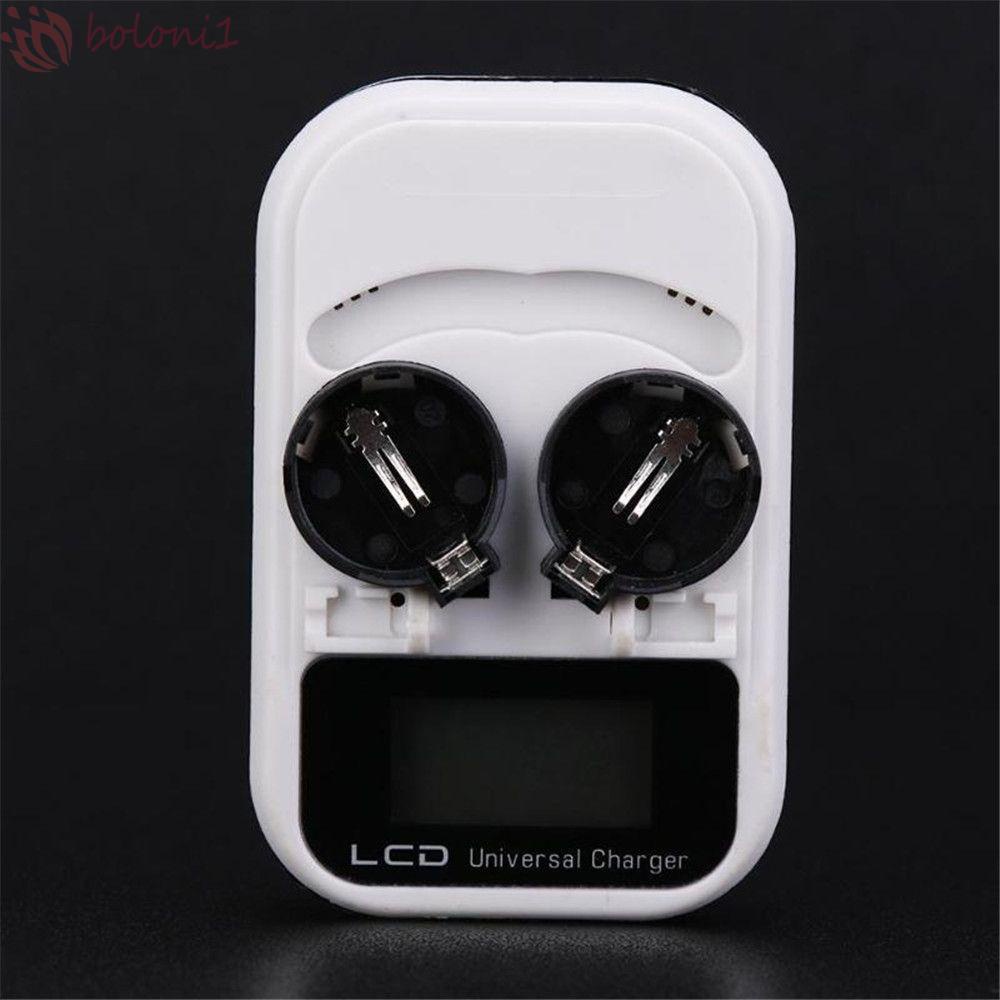 Bộ Sạc Pin 2 Khe 3.6V Có Nút Thông Minh Tiện Dụng