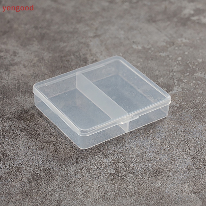 Hộp Nhựa Trong Suốt Hình Vuông Đựng Trang Sức Tiện Dụng
