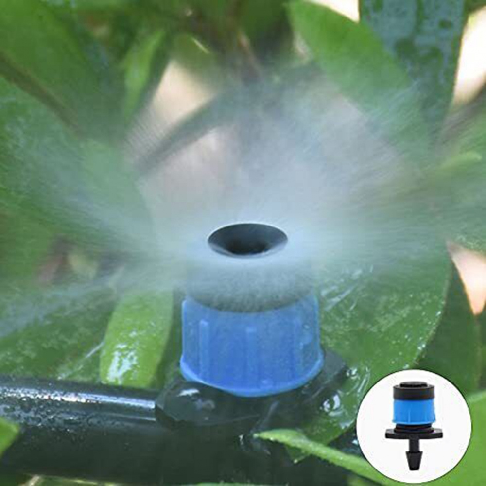 Phun 1 Bộ 4mm I.D. Đầu Nối Ống Nước Tưới Vườn 4mm Có Thể Điều Chỉnh