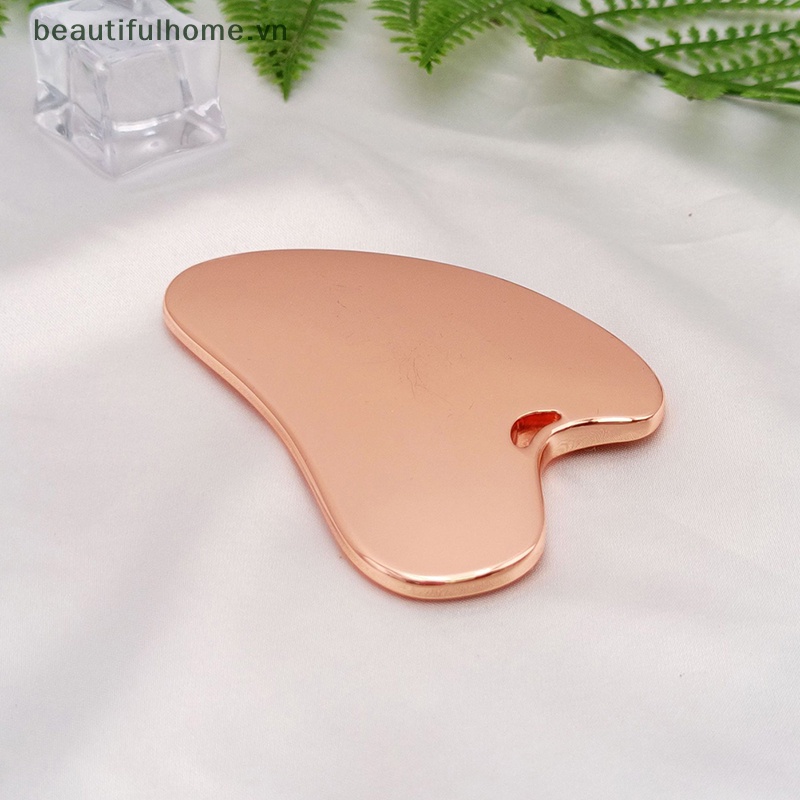 Dụng Cụ Mát Xa Gua Sha Bằng Kim Loại Chuyên Dụng Cho SPA