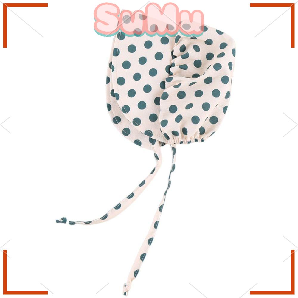 Mũ Chống Nắng Mỏng Họa Tiết Chấm Bi Thời Trang Xuân Hè