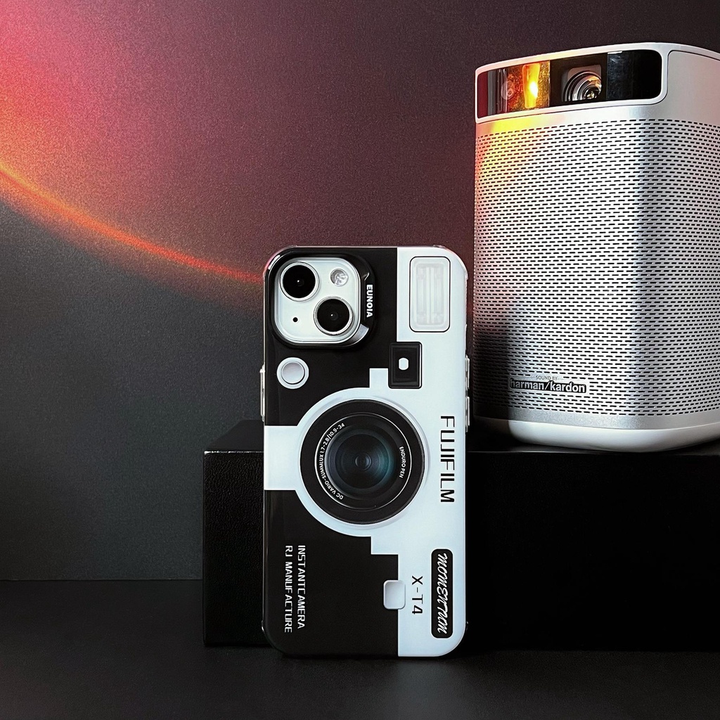 Ốp Điện Thoại TPU Silicone Mềm Trong Suốt Chống Sốc In Hình Máy Ảnh Cổ Điển Cho iPhone 14 Plus 13 12 11 Pro Max