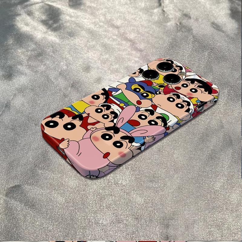 Ốp Điện Thoại Dẻo Họa Tiết Hoạt Hình Shin-Chan Dễ Thương Chống Sốc Cho iPhone12 Maxplus 11 1314pro 6In 78