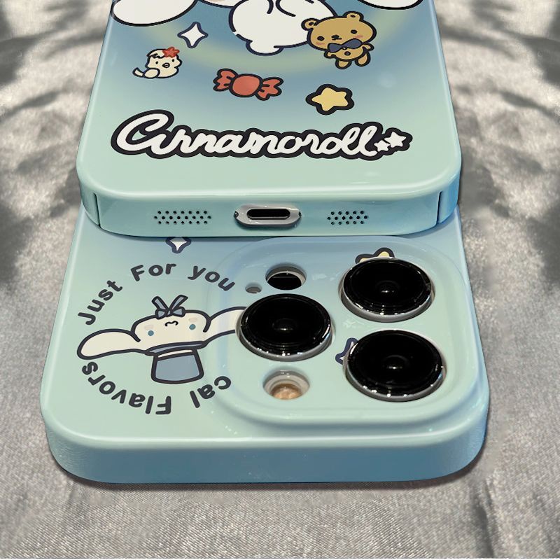 Ốp Điện Thoại Mềm Chống Sốc In Hình Chú Chó Cinnamon Cho Iphone 8 6Plus 6 14pro 11max 12 13 1