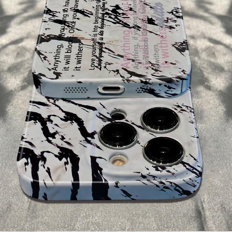 Ốp Điện Thoại Họa Tiết Vân Đá Chống Sốc / Bụi Bẩn Cho Iphone12116In 14pro78max plus13 XHE1