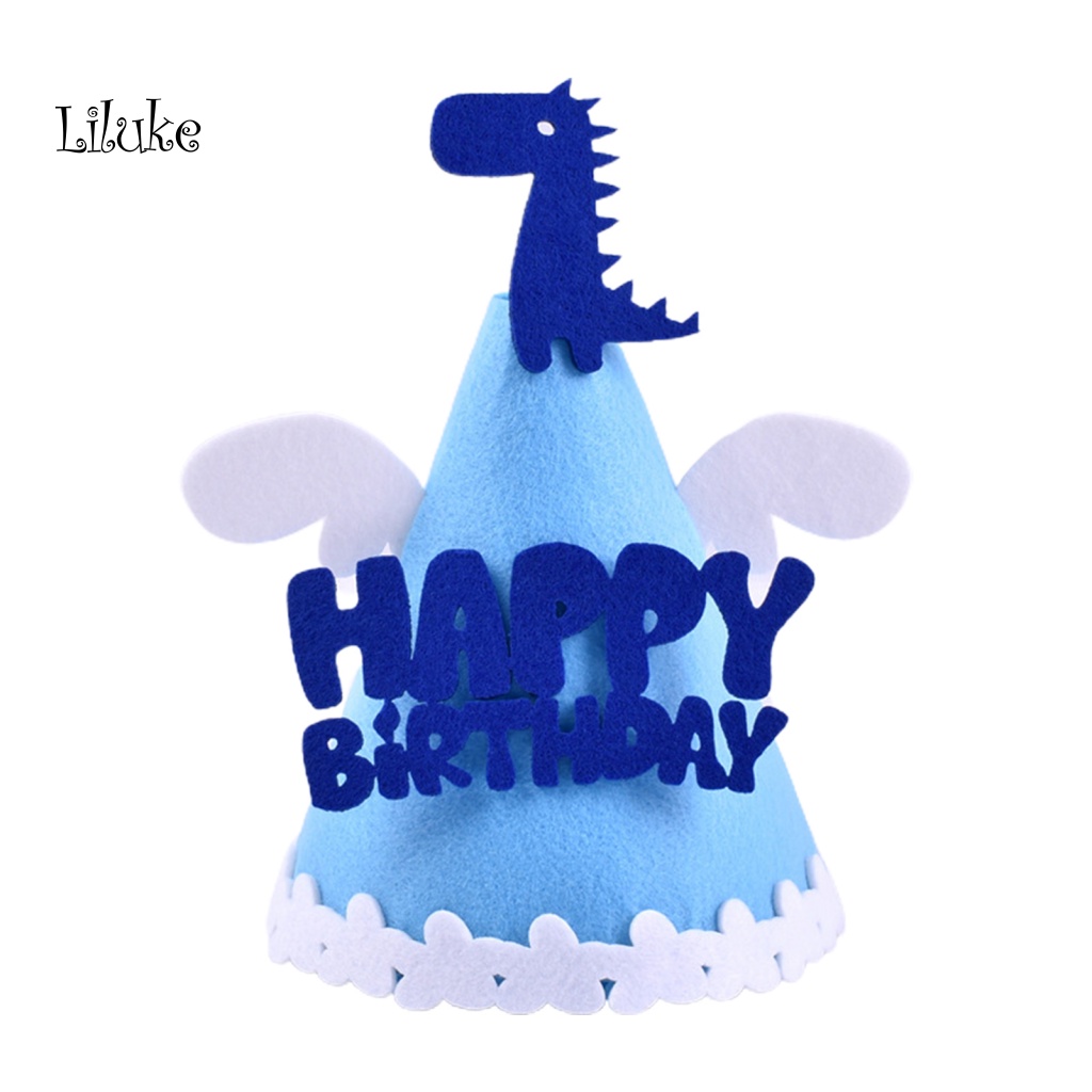 Lk Mũ Sinh Nhật Vui Vẻ Khủng Long Cá Voi Màu Sắc Tươi Sáng Không Biến Dạng Cho Người Lớn Và Trẻ Em