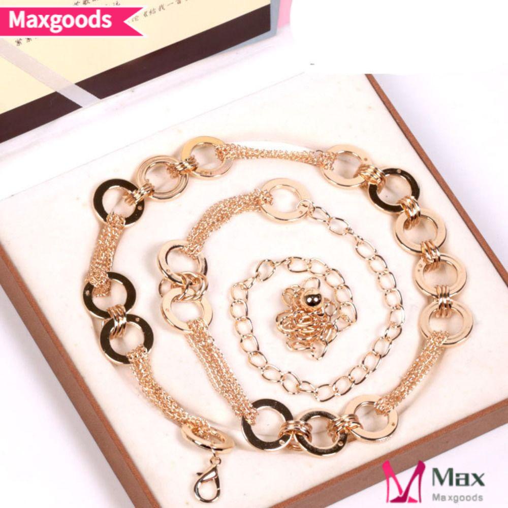 Thắt Lưng Dây Xích Kim Loại Trang Trí Đầm / Quần Jean Thời Trang