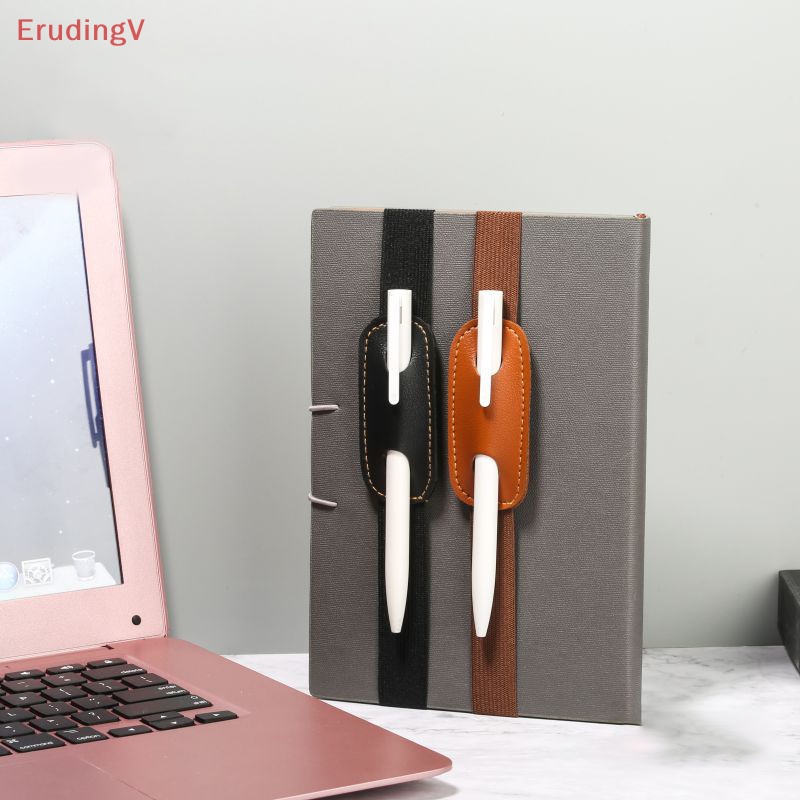 [ErudingV] 1 Túi Đựng Bút Bằng Da PU Có Dây Thun Cho Từ Điển [Mới]