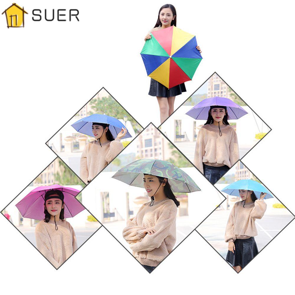 Mũ Dù Chống Gió Có Thể Gấp Gọn Tiện Dụng Khi Đi Biển