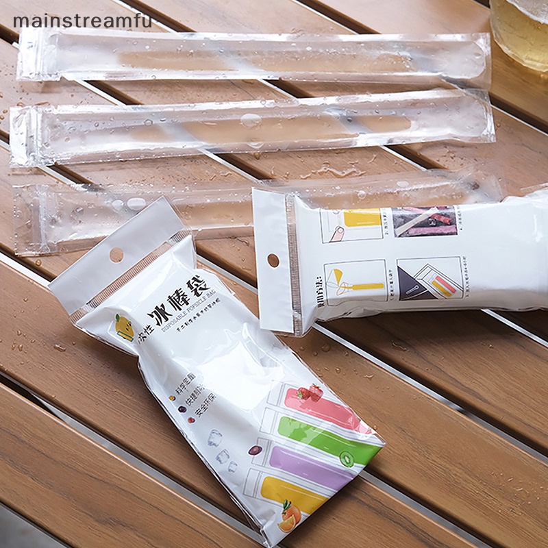 Set 20 Túi Làm Kem Que Dùng Một Lần Kèm Phễu