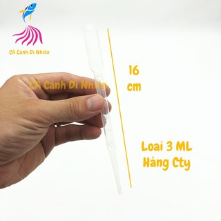 Ống bóp hút artemia hút dung dịch hút thức ăn cho cá loại 3ML 5ML 10 ML