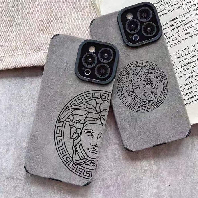 Ốp Điện Thoại Da Mềm In Logo Thời Trang Cho IPhone 13 / 14Promax / 11 Xs 7Plus