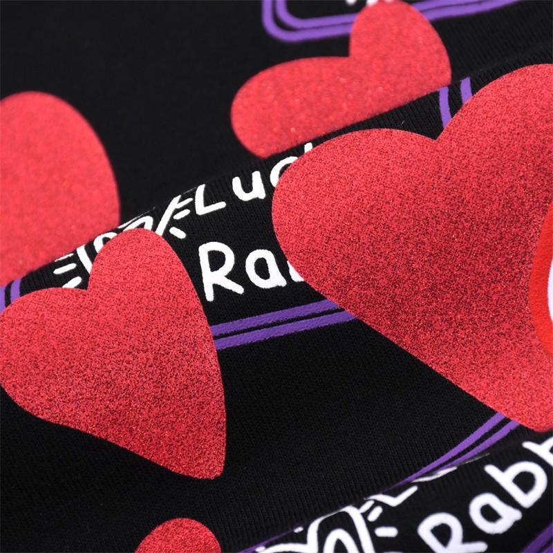 Áo Thun Tay Ngắn Cổ Tròn In Hình Trái Tim Thời Trang Xuân Hè Mới Nhất Năm 2023 G8U88