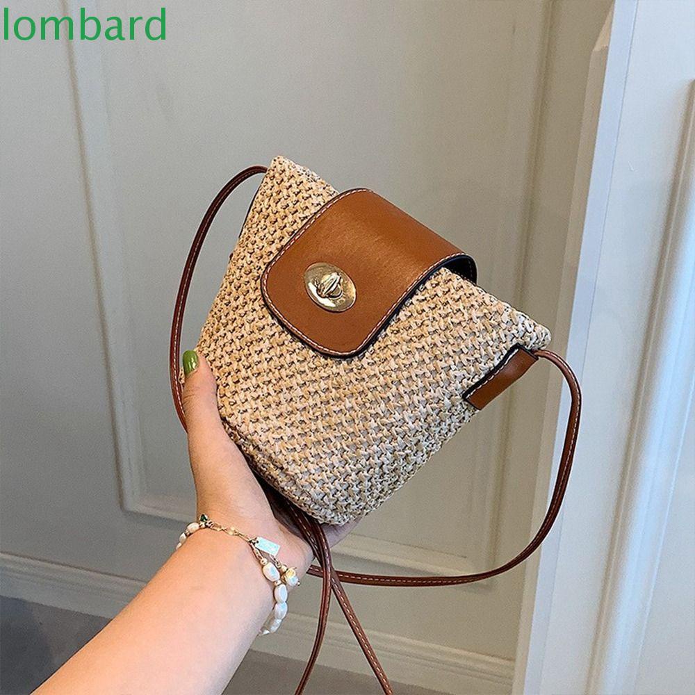 Túi cói Mini Bằng Rơm Đan Thủ Công Dễ Thương Cho Nữ