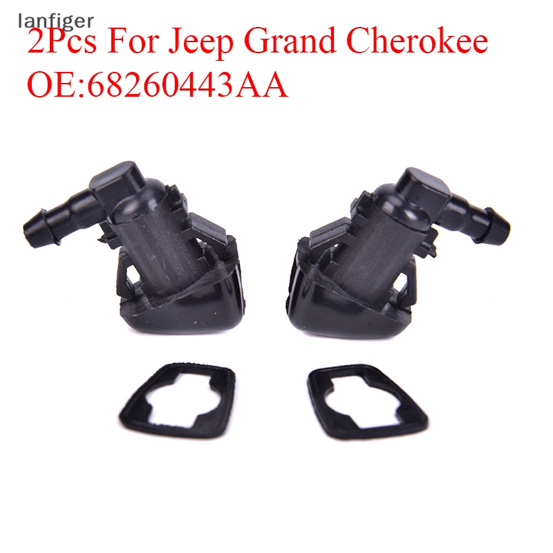 Bộ 2 Vòi Phun Nước Rửa Kính Chắn Gió Cho Jeep Grand Cherokee 68260443Aa EN AA Een