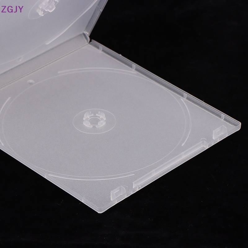 Hộp Đựng Đĩa CD / DVD Bằng PP Trong Suốt Siêu Mỏng Tiện Dụng Mới