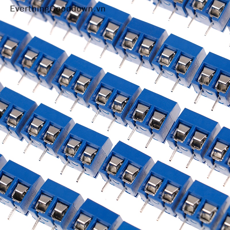 Everthinggooddown Set 10 Đầu Nối 2 pin 5.08mm Bảng Điều Khiển Vn