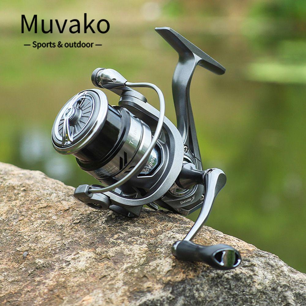 MUVAKO Guồng Quay Câu Cá Chất Lượng Cao Thiết Kế Mới Cao Cấp Tiện Lợi Dễ Sử