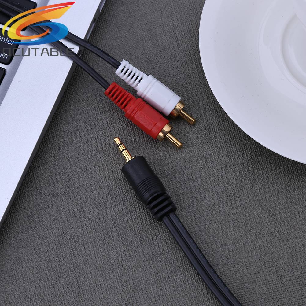 Dây Cáp Âm Thanh / Video 3.5mm 2RCA AV / DVD