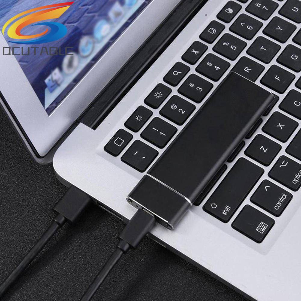 Hộp Đựng Ổ Cứng Ngoài M.2 NGFF Sang USB3.0 Cho SATA B-Key SSD Type-C 5Gbps Ốp