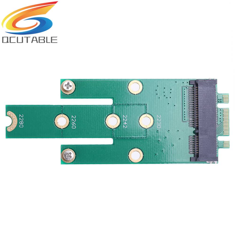 Thẻ Chuyển Đổi NGFF M.2 B + M Key Sang mSATA Mini PCI-E SATA 3.0 SSD