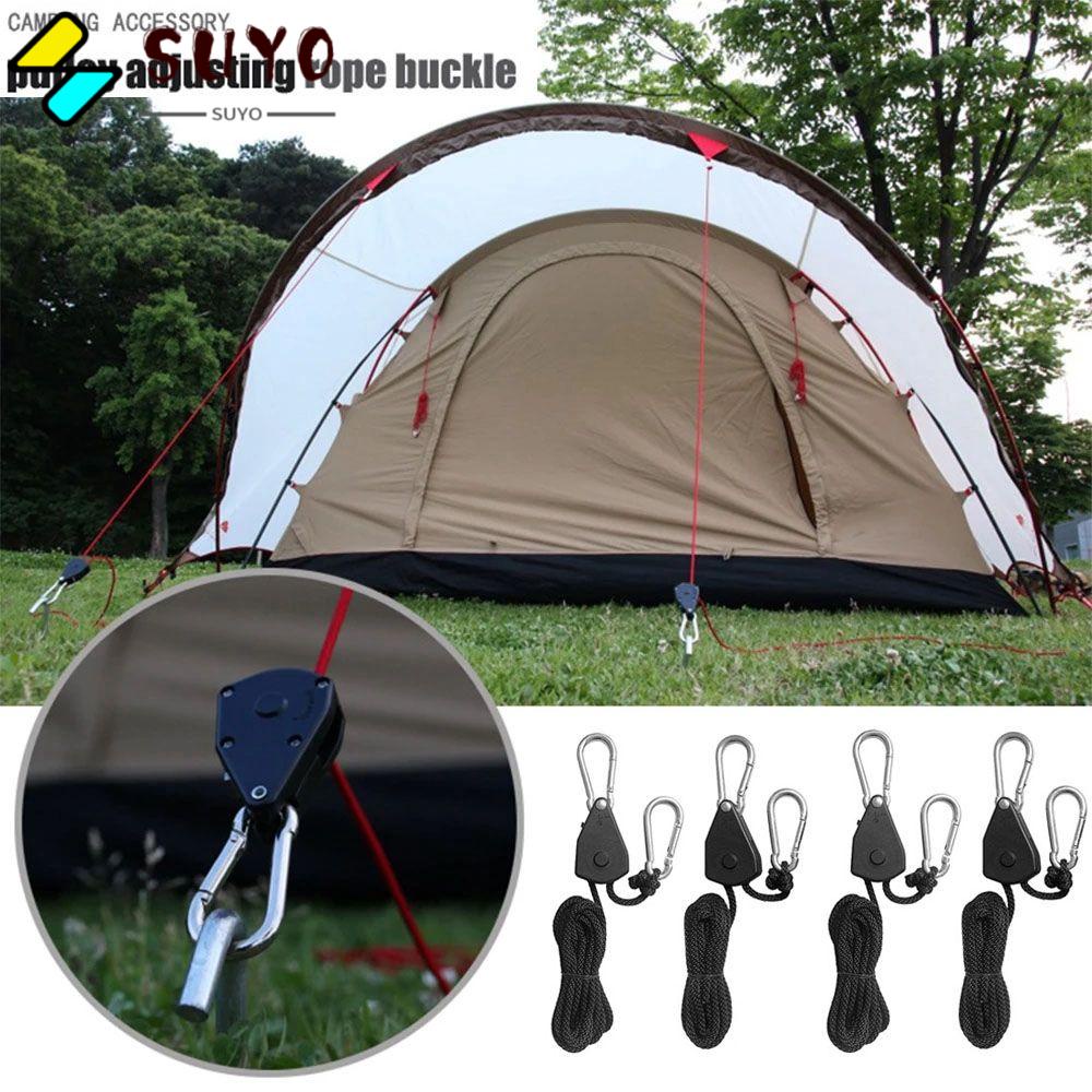 SUYO Set 1 / 2 / 4 Ròng Rọc 1 / 8 Inch Có Thể Điều Chỉnh Tiện Dụng