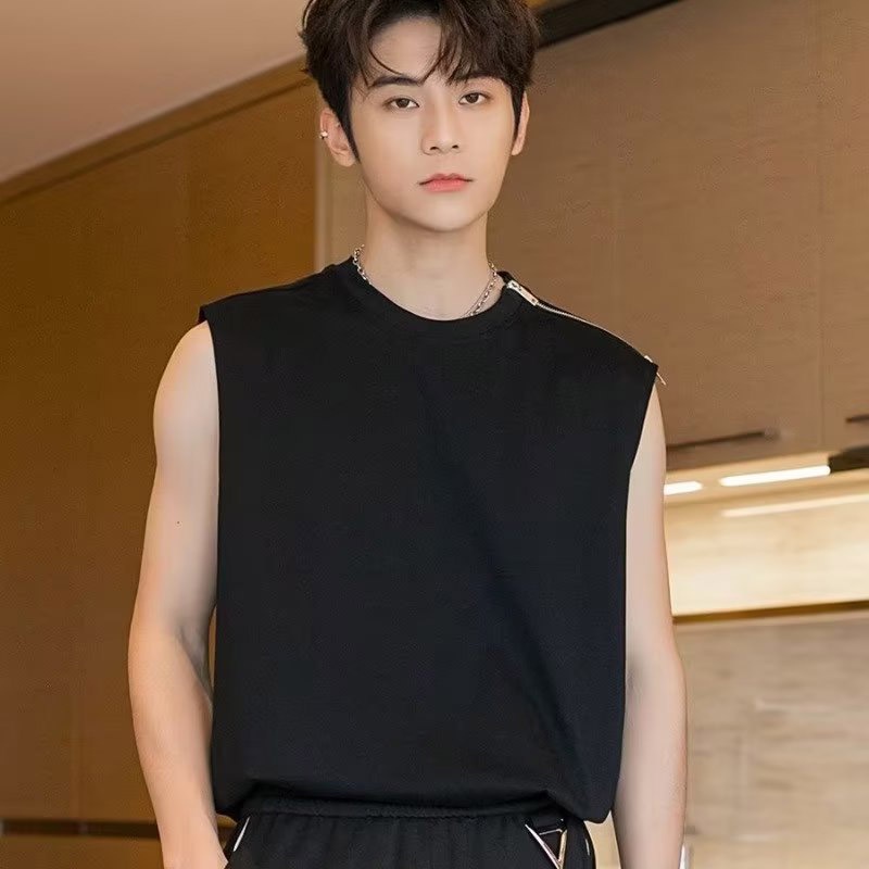 Áo Thun Thể Thao Không Tay Thời Trang Mùa Hè Mới Cho Nam