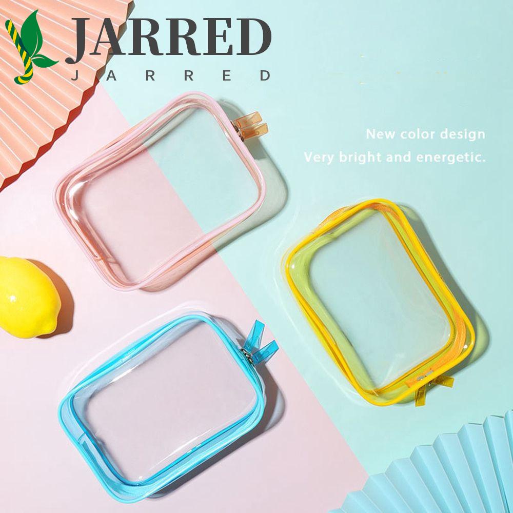 JARRED Túi Đựng Mỹ Phẩm Bằng PVC Trong Suốt Cỡ Lớn Tiện Dụng