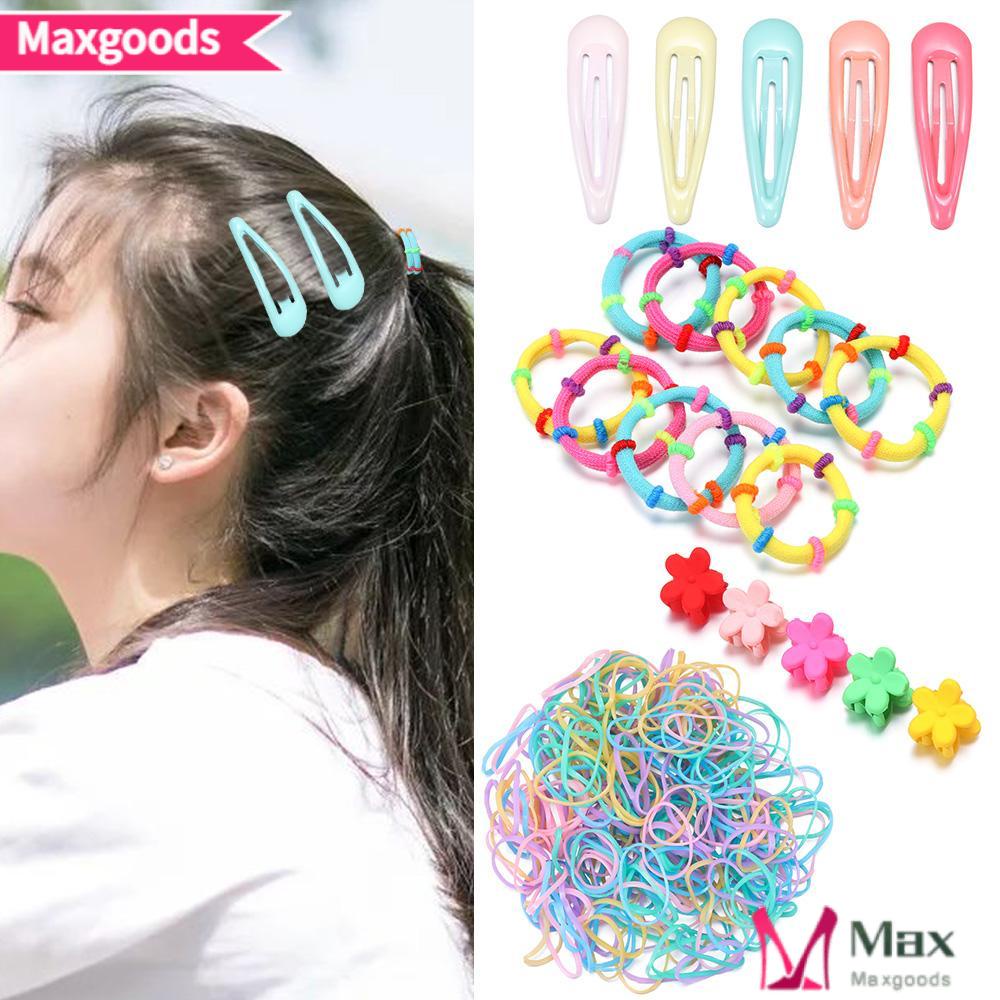 MAXG Bộ 220 Kẹp Tóc Xinh Xắn Dành Cho Bé Gái