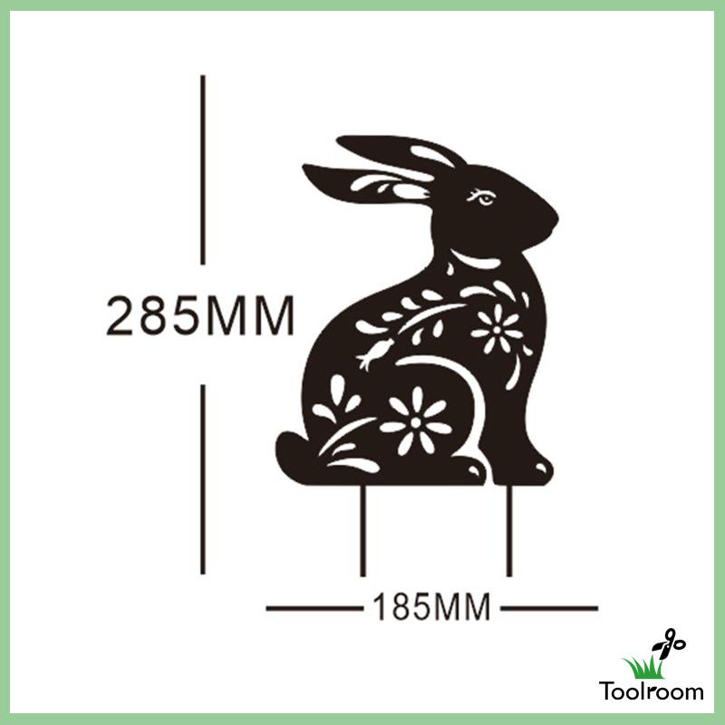 Mô Hình Thỏ Điêu Khắc Sống Động Như Thật Trang Trí Sân Vườn