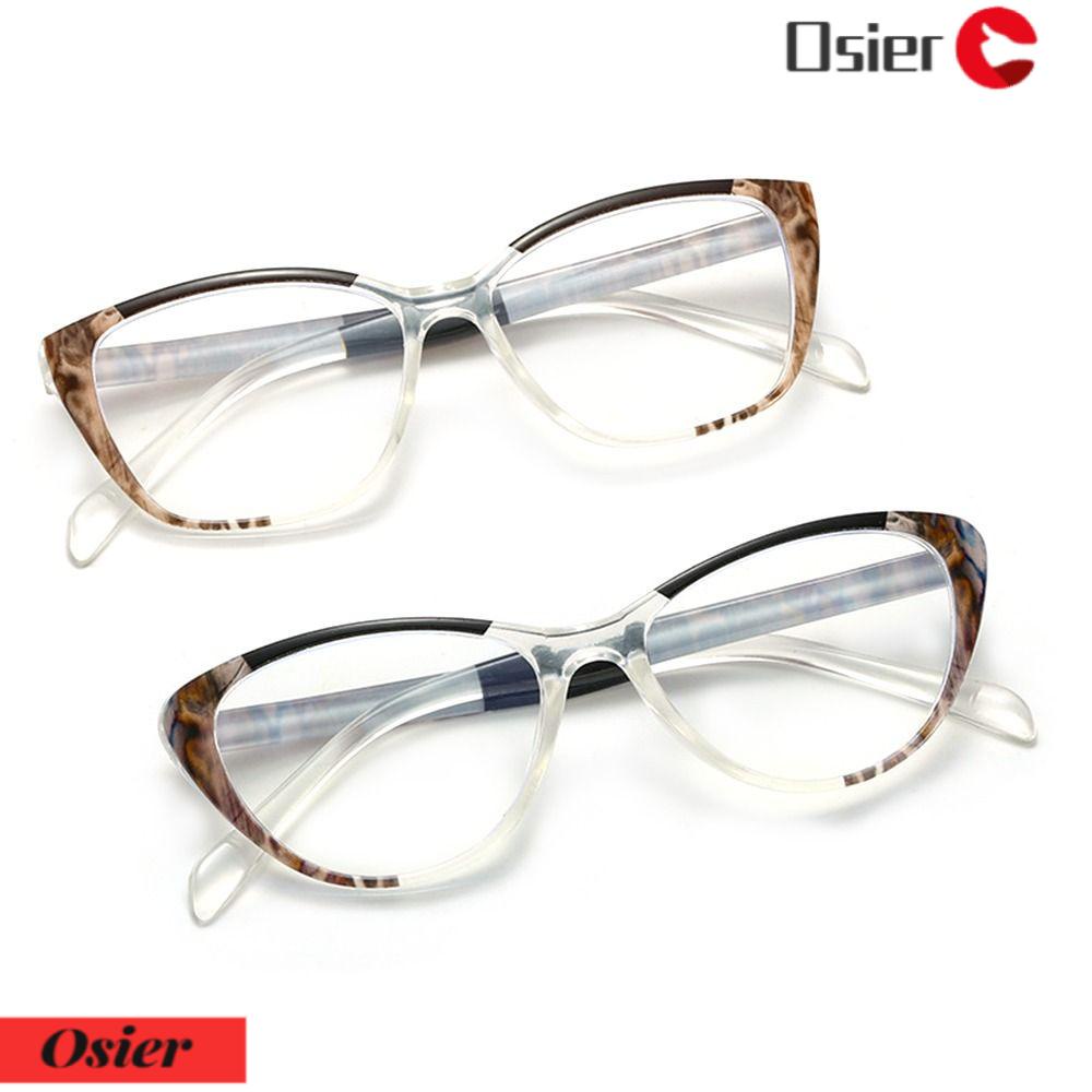 OSIER1 Kính Đọc Sách Gọng Hoa Siêu Nhẹ Thoải Mái