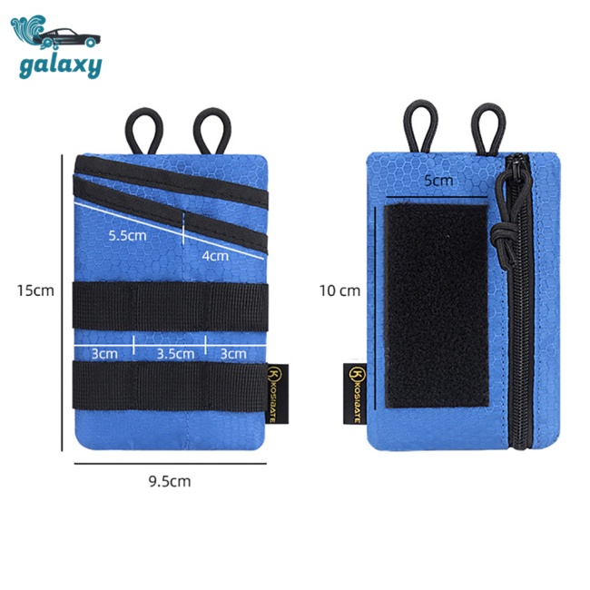 Galaxy Túi Đựng Tiền Xu Đeo Hông Bằng Vải Oxford Phong Cách Thể Thao Tiện Dụng Cho Cắm Trại / Leo Núi