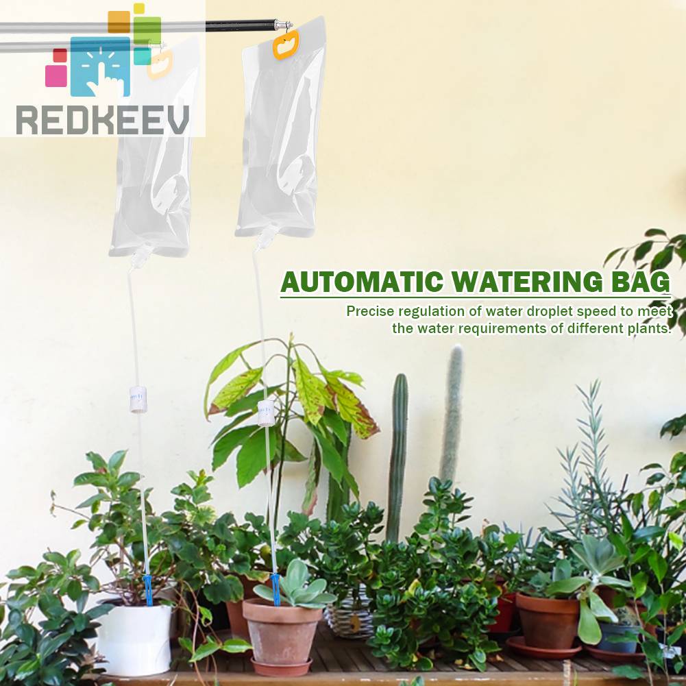 1 / 2 / 4 Túi Nước Tự Động Cho Chậu Cây 3.5L
