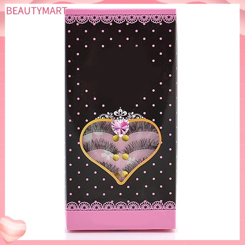 Bộ 10 Cặp Lông Mi Giả Dày Tự Nhiên Trang Điểm Xinh Đẹp