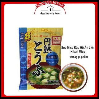 Súp miso đậu hũ ăn liền hikari miso enjuku 150.4g