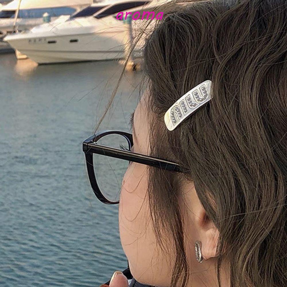 AROMA Kẹp Tóc Màu Hổ Phách Dễ Thương Ngọt Ngào Cho Bé Gái