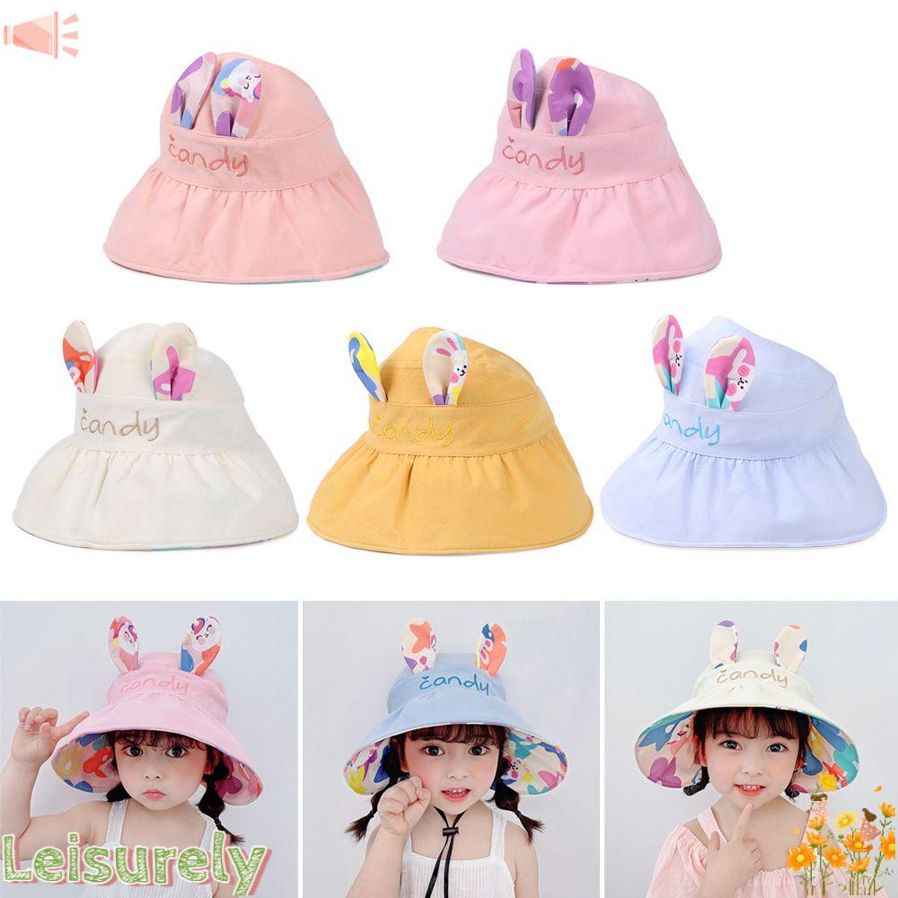 LEILY Mũ Lưỡi Trai Nửa Đầu Chống Tia UV Dành Cho Bé