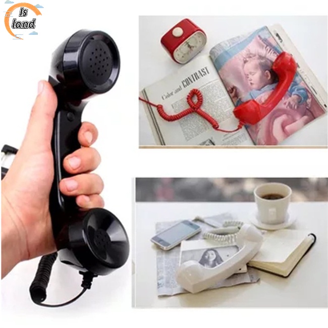 Micro Chống Bức Xạ Phong Cách Retro Thời Trang Cho Điện Thoại