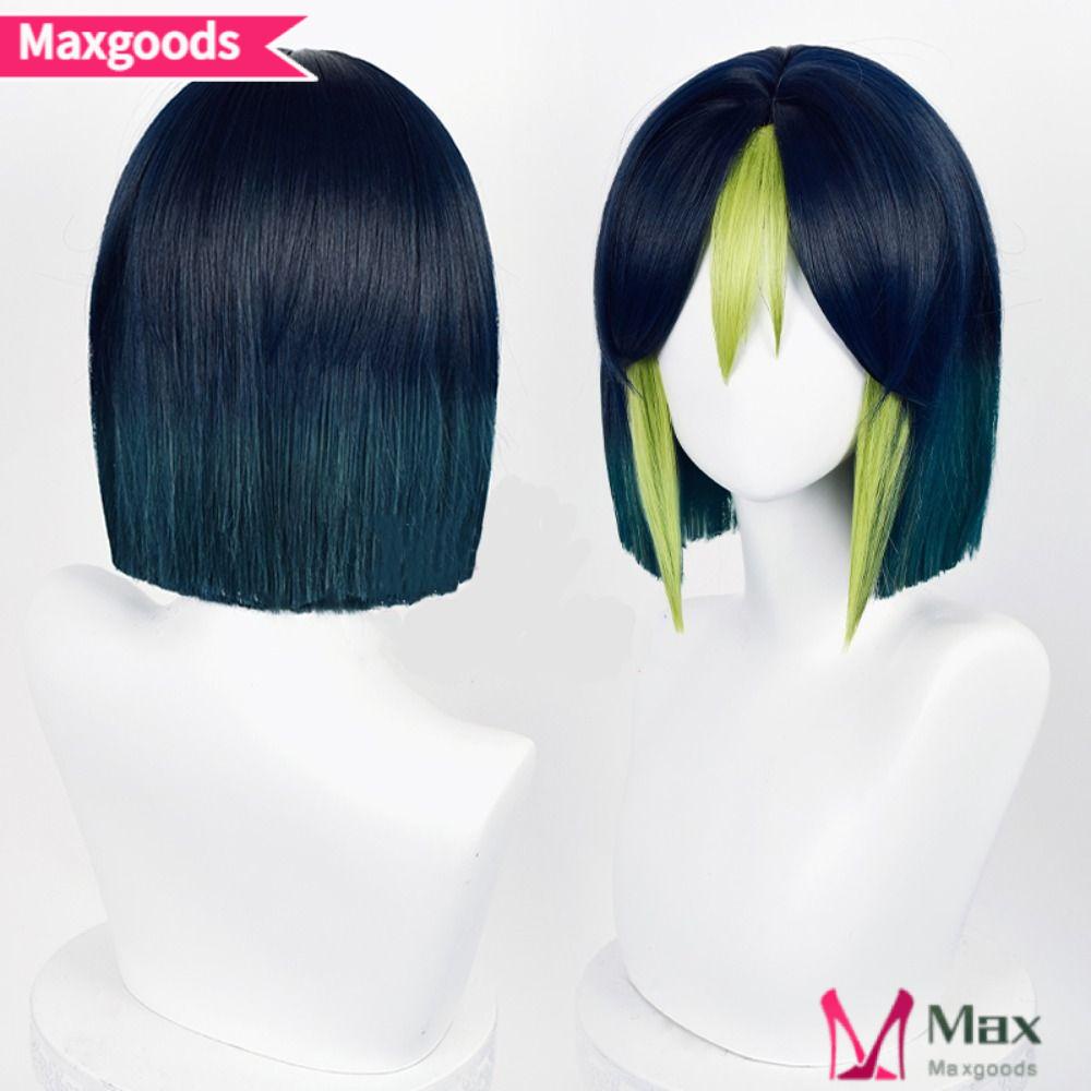 Bộ Tóc Giả Ngắn Cosplay Nhân Vật Genshin Sumeru Tighnari Bằng Sợi Tổng Hợp Chịu Nhiệt Mới
