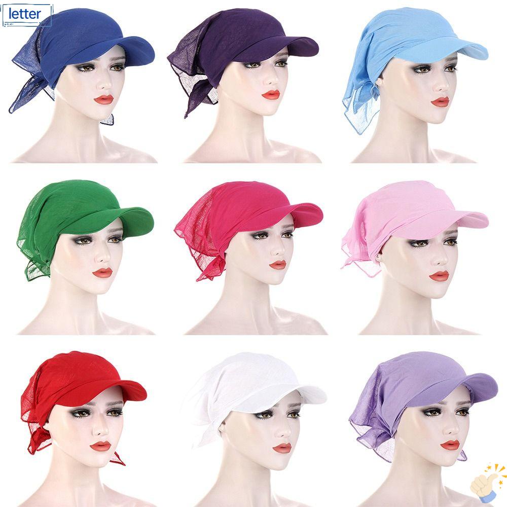 LET Mũ Turban Che Nắng Chống Gió Thời Trang Mùa Hè Cho Nữ