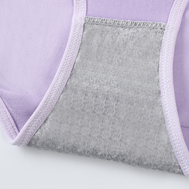 Quần Lót Lưng Vừa Màu Trơn Thoáng Khí Gợi Cảm Dễ Thương Phong Cách Hàn Quốc Cho Nữ