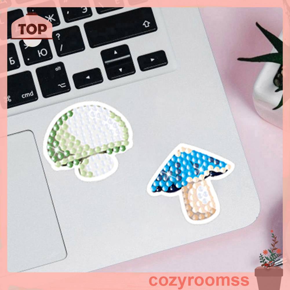 Bộ 4 Tranh Đính Đá 5D Tự Làm Họa Tiết Trừu Tượng Độc Đáo