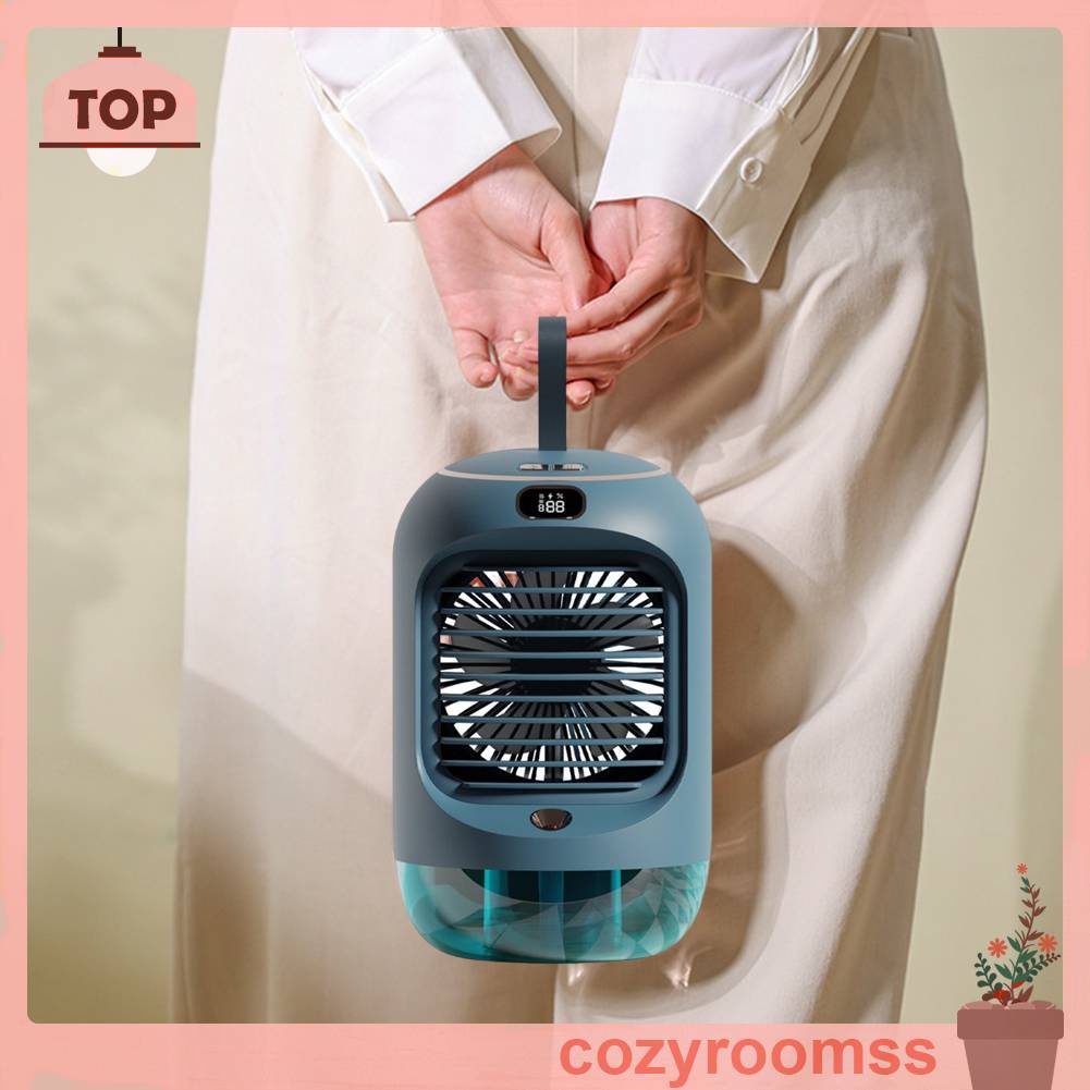 Quạt Điện Làm Mát 3600mah Không Ồn Nhỏ Gọn Tiện Dụng Cho Gia Đình