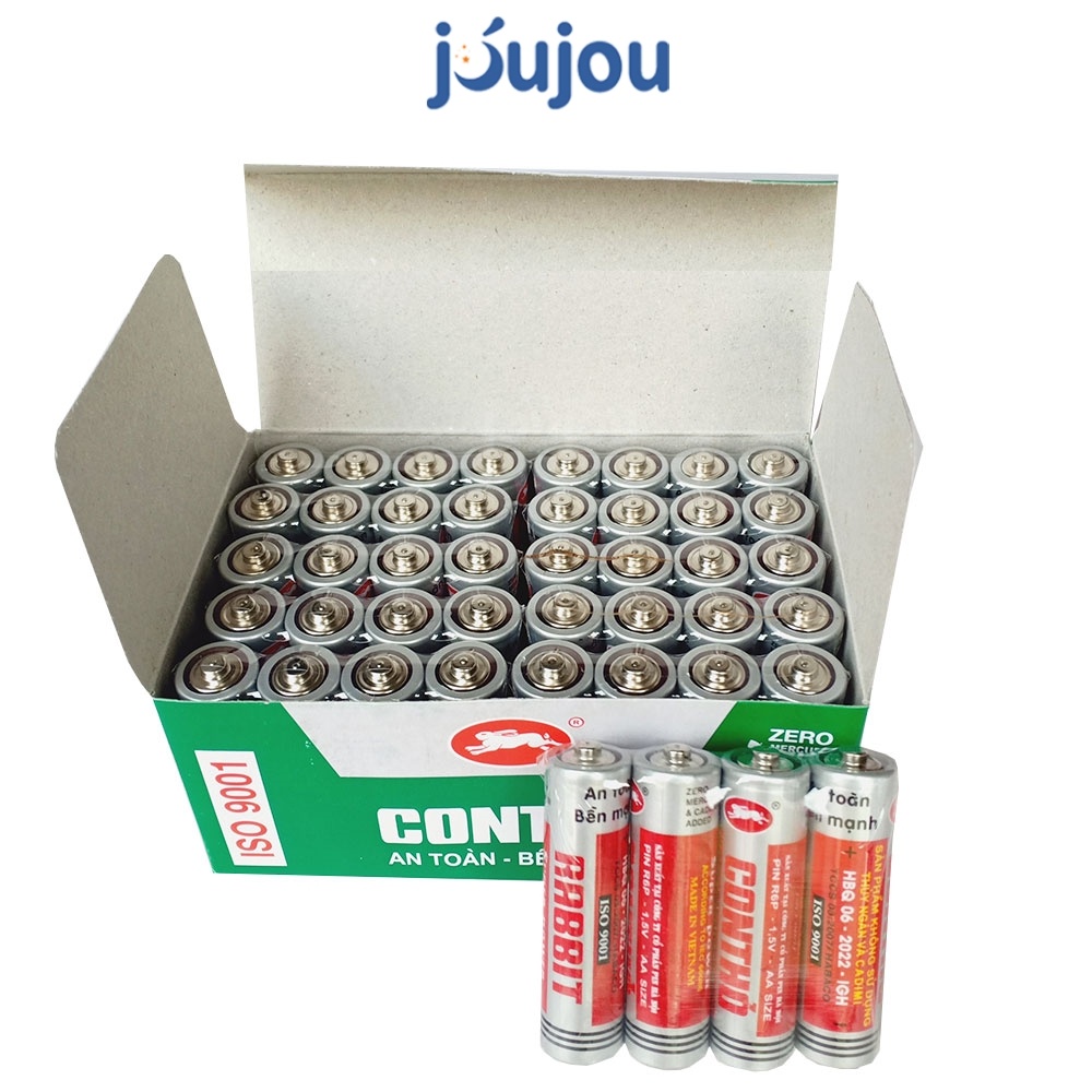 Pin con thỏ 1.5V-AA dùng cho đồ chơi trẻ em Joujou