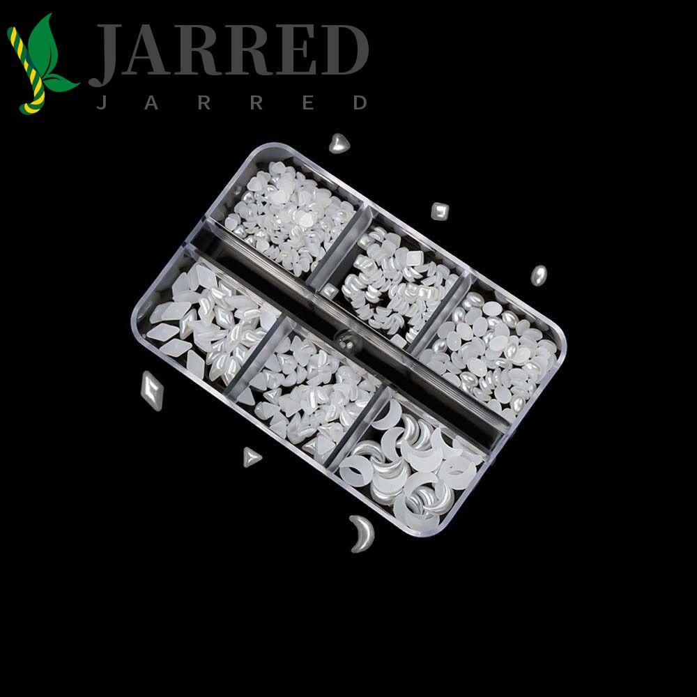 JARRED Phụ Kiện Trang Trí Móng Tay 3D Nhiều Kích Cỡ Thời Trang