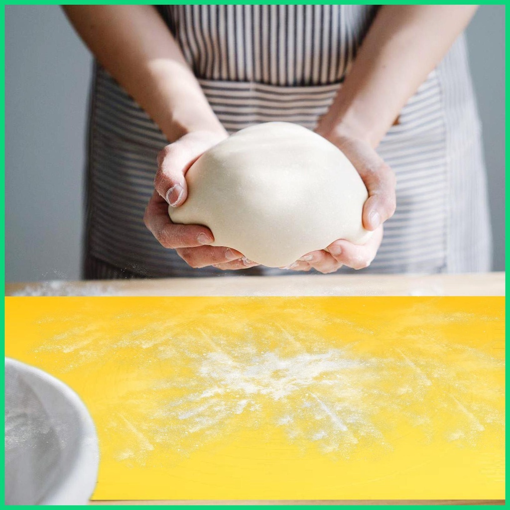 Thảm Nướng Bánh Bằng Silicon Dày Dặn Chống Dính Kích Thước 24x16Inch