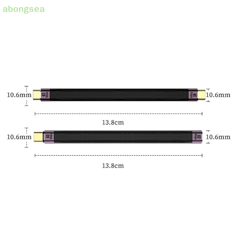 Dây Cáp Sạc Nhanh USB 4.0 Gen3 40Gbps QC4 + PPS Type C