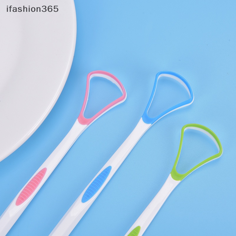 1 Dụng Cụ Cạo Lưỡi Chăm Sóc Răng Miệng Có Thể Tái Sử Dụng ifashion365