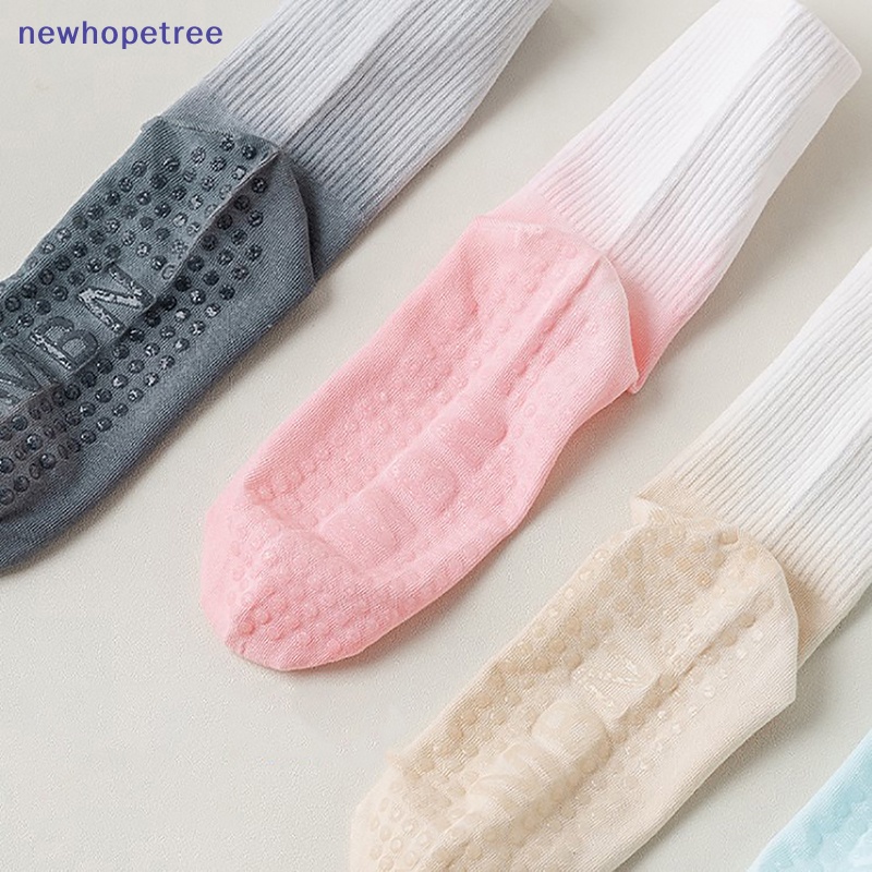 Vớ Tập Yoga / Pilates / Thể Thao Chuyên Nghiệp Bằng Silicone Chống Trượt Màu Gradient