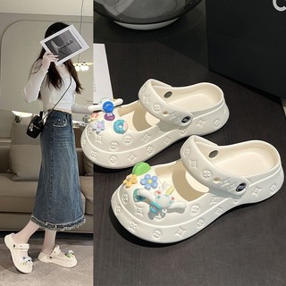 Giày Sandal Chống Trượt Thoáng Khí Họa Tiết Hoạt Hình Thời Trang Mùa Hè